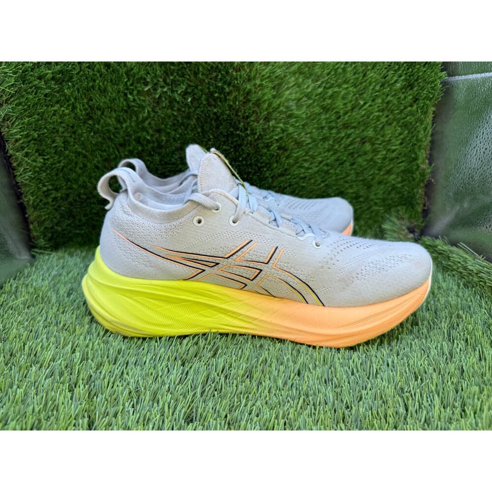 Asics Gel-Nimbus 26 1012B743 Athletic Sneaker Women's 8.5 Gray Mesh Gym Running - Picture 9 of 14